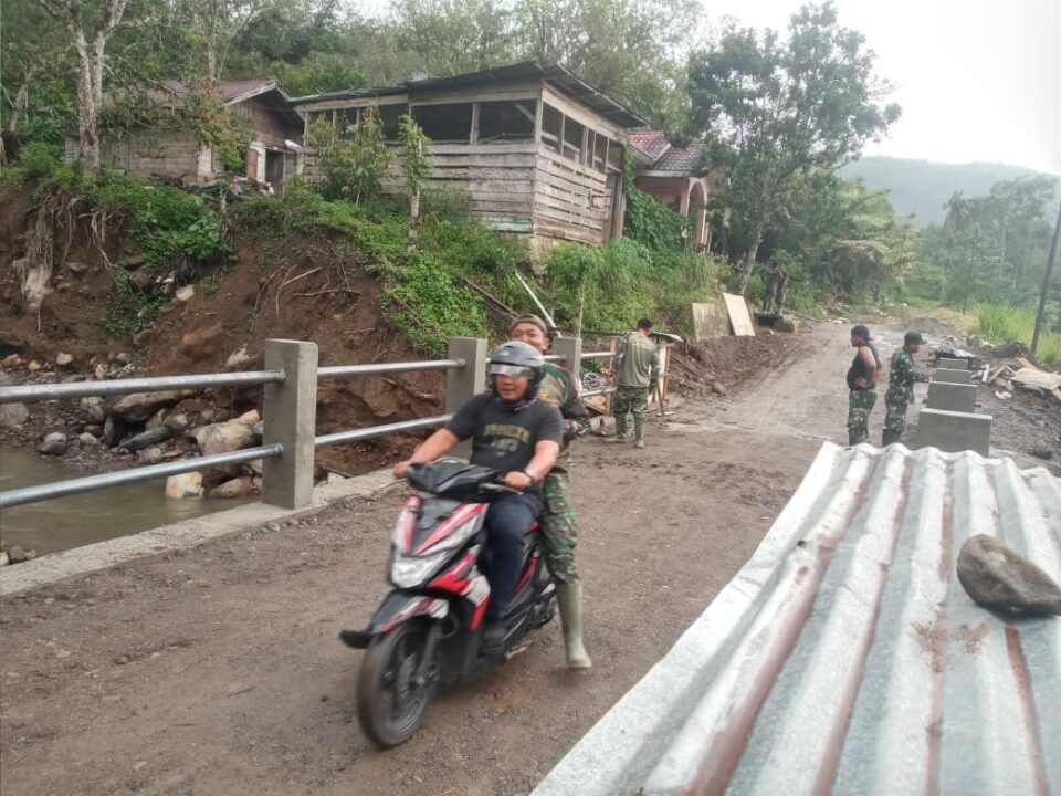 TNI AD Percepat Pembangunan Jembatan Aramco, Pulihkan Akses Warga Padangsidimpuan