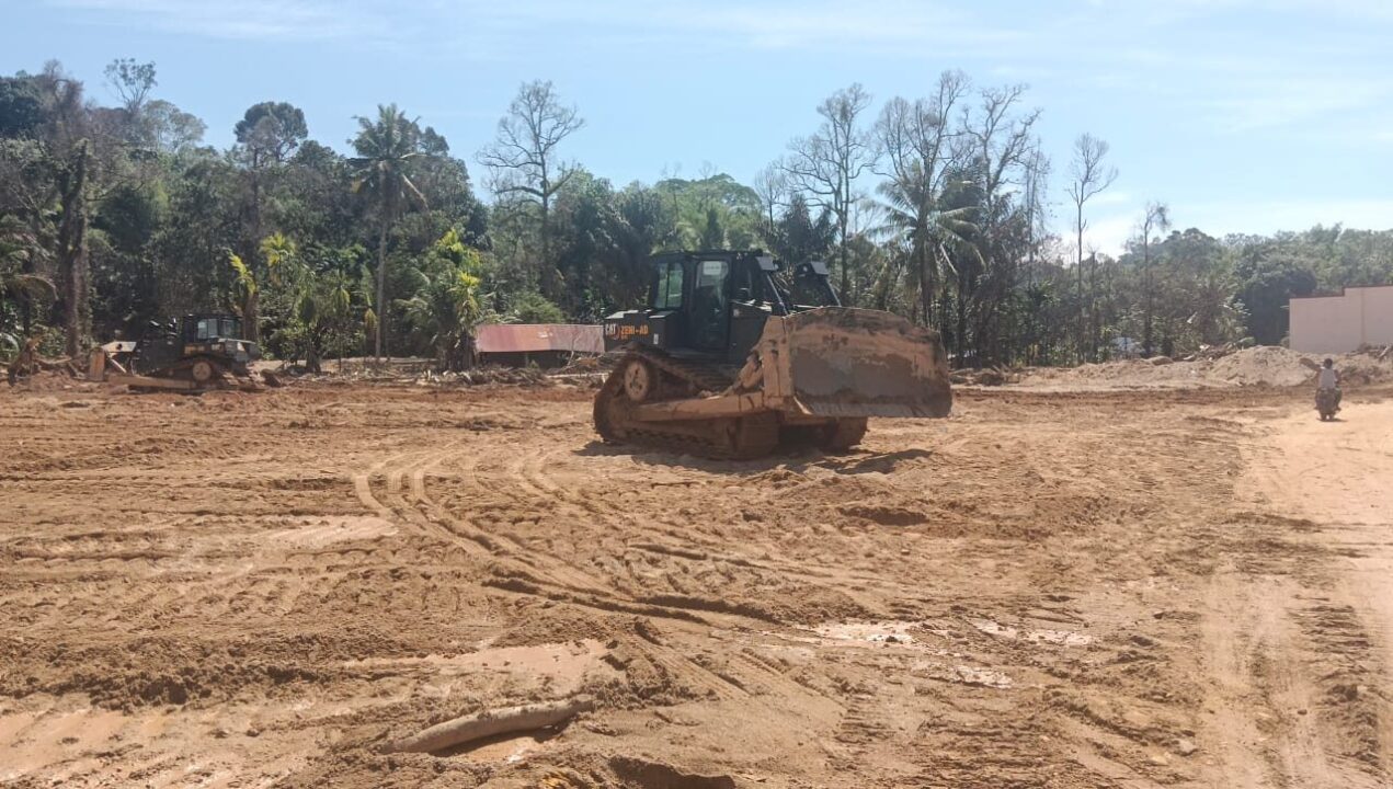 Maksimalkan Alat Berat, TNI AD Normalisasi GKPI Hutanabolon Pascabanjir