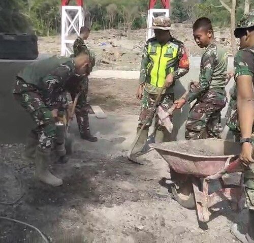 50 Persen Rampung, Jembatan Gantung Burlah Siap Percepat Akses Antar Desa