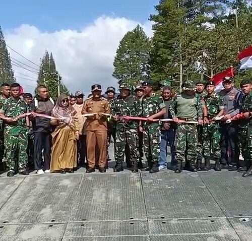 Syukuran dan Doa Bersama Tandai Rampungnya Jembatan Bailey Karang Rejo