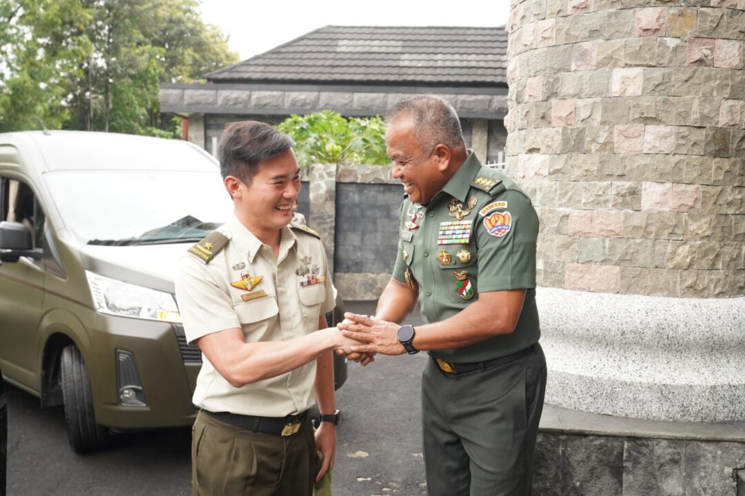 Dukung Stabilitas Kawasan, Wakasad Terima Kunjungan Chief of Staff-General Staff AD Singapura