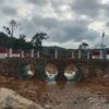 Jembatan Armco di Desa Bair Rampung, Akses Warga Kembali Normal