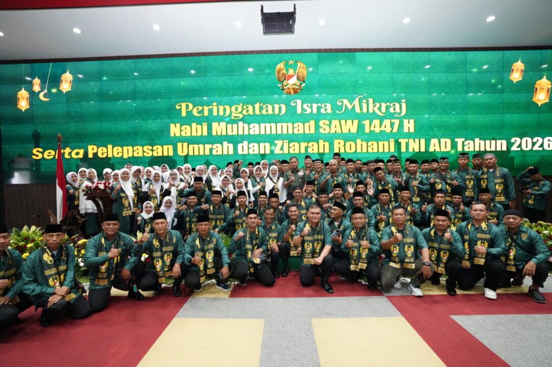 Kasad: Kinerja Prajurit Kita Hargai dengan Umroh dan Ziarah Rohani