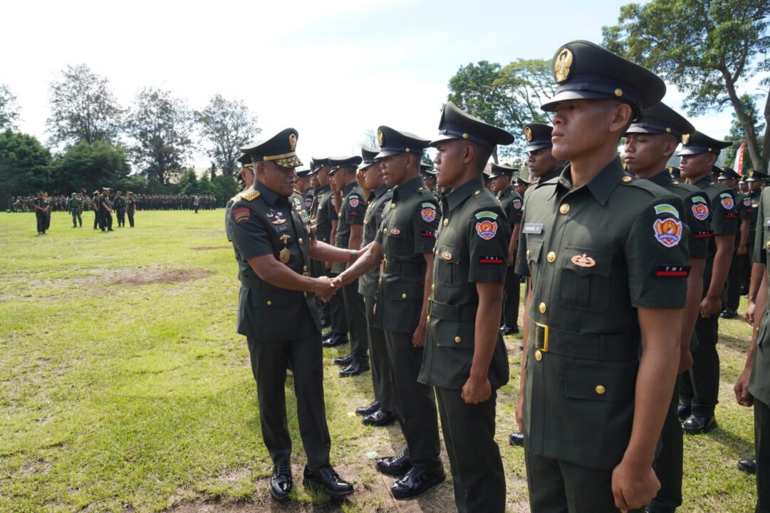 Perkuat Kesiapsiagaan Medis di Lapangan, Wakasad Lantik 1.673 Tamtama Kesehatan