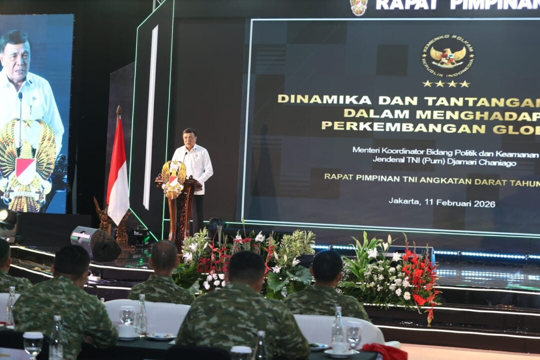 Rapim TNI AD 2026 Fokuskan Penguatan Program Pemerintah dan Sinergi Nasional
