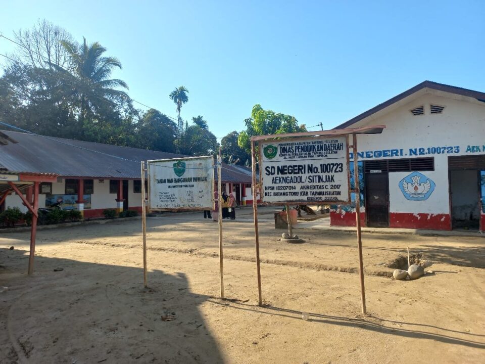 Lingkungan Sekolah Tertata dan Bersih, Siswa SDN 100723 Kembali Belajar Nyaman