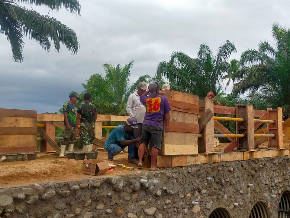 Rampung 100 Persen, Jembatan Bandar Tarutung Kembali Hubungkan Aktivitas Warga