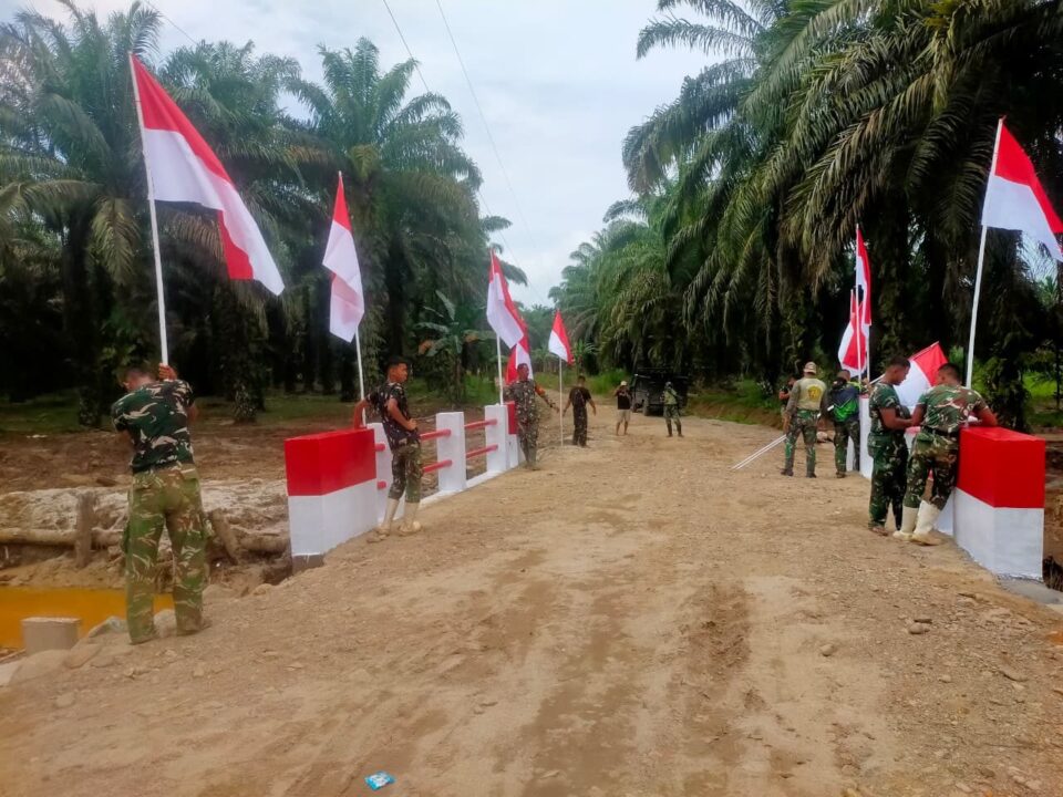 Rampung 100 Persen, Jembatan Bandar Tarutung Kembali Hubungkan Aktivitas Warga