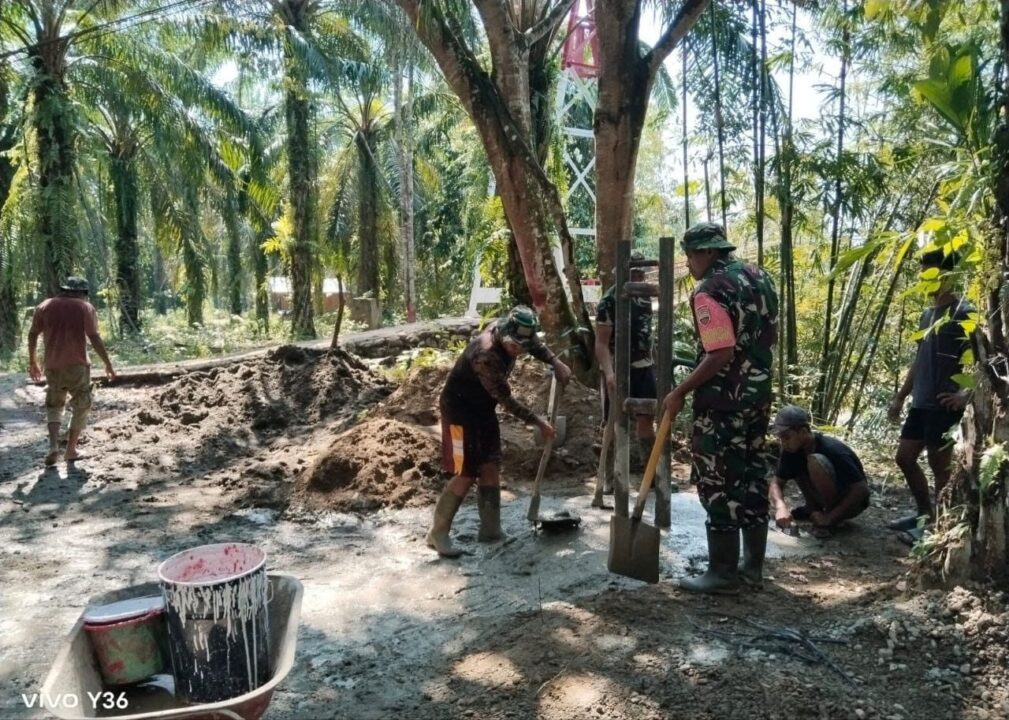 Rehab Jembatan Gantung Perintis Desa Empus Rampung, Akses Warga Kembali Lancar