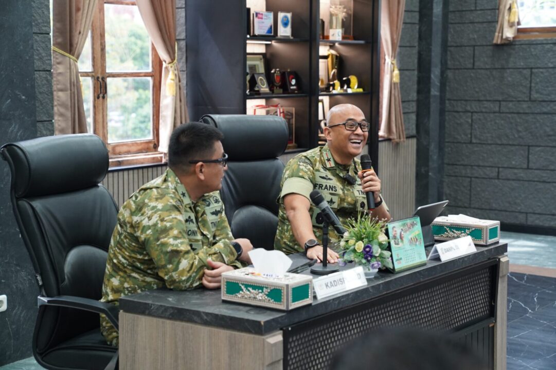 Kolaborasikan Tugas, Dispenad dan Pussiberad Gelar Pertemuan Satukan Visi dan Misi