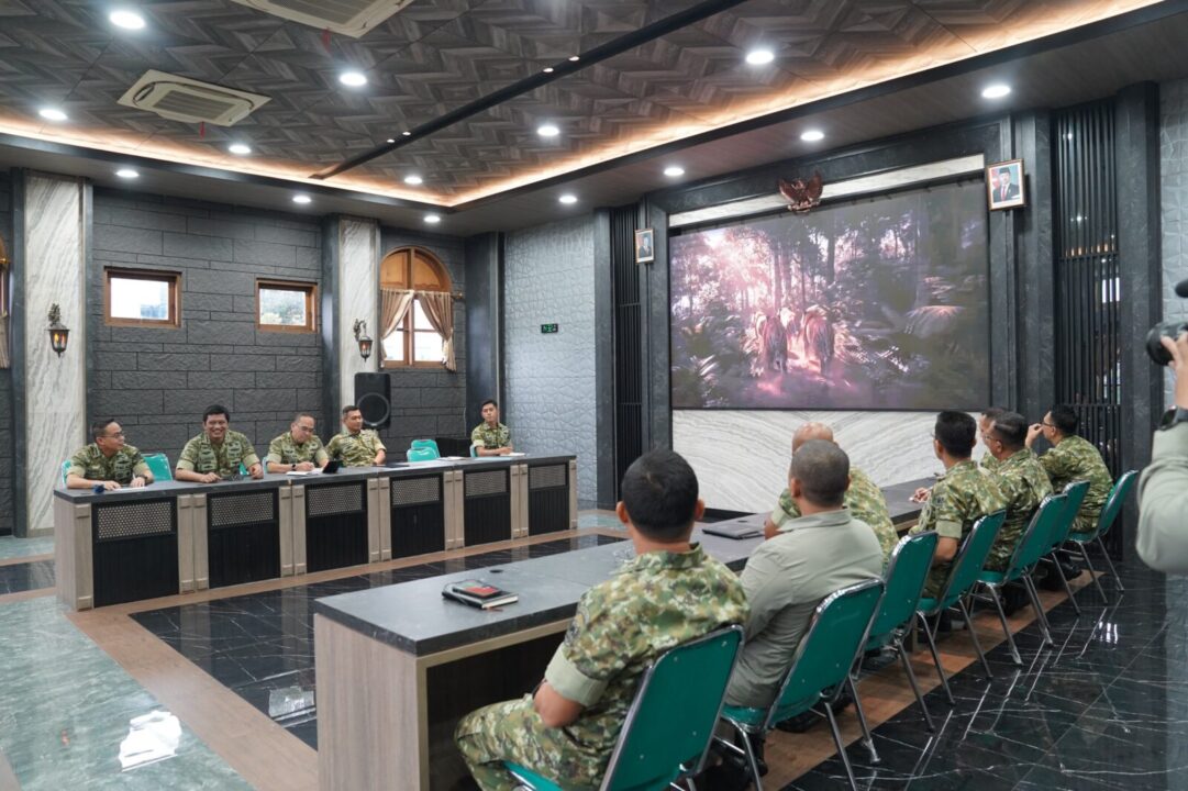 Kolaborasikan Tugas, Dispenad dan Pussiberad Gelar Pertemuan Satukan Visi dan Misi