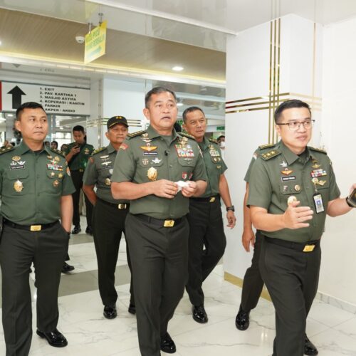 Pastikan Layanan Kesehatan Makin Modern dan Profesional, Kasad Tinjau RSPAD Gatot Soebroto