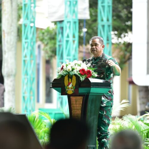 Dari Taman Merdeka, Kasad Kobarkan Semangat Integritas Prajurit Kodam III/Siliwangi