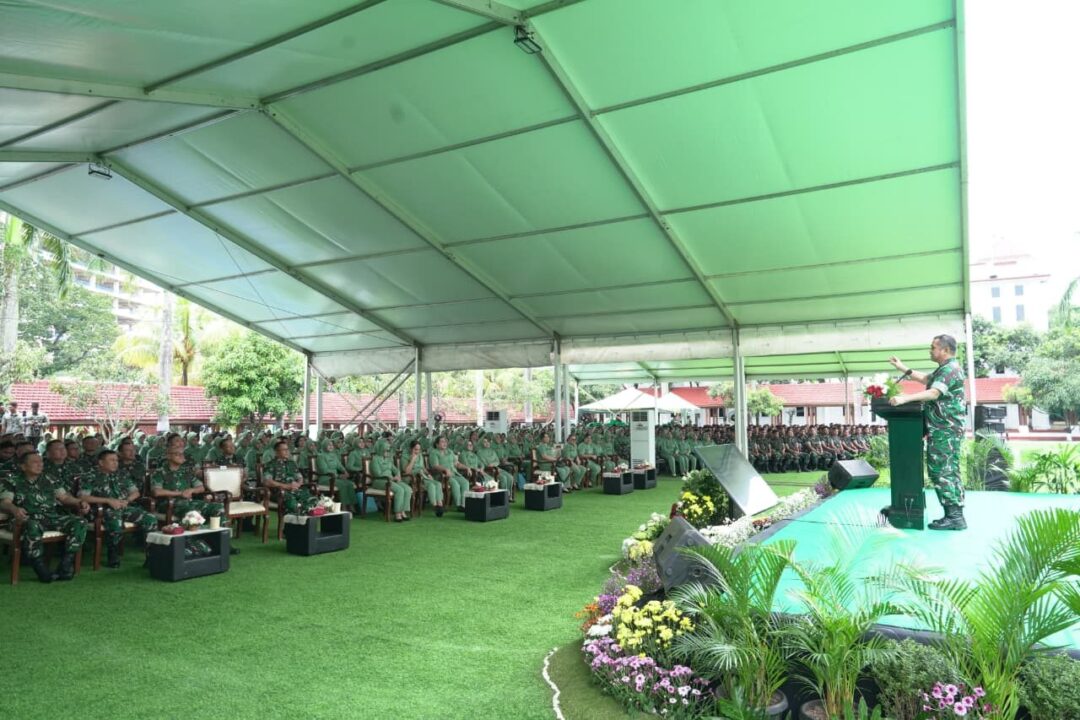 Dari Taman Merdeka, Kasad Kobarkan Semangat Integritas Prajurit Kodam III/Siliwangi