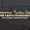 Pembersihan Fasilitas Sekolah SMP Santu Fransiskus Kec. Pandan, Tapanuli Tengah
