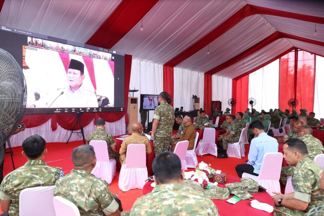 Resmikan 218 Jembatan, Presiden Prabowo: Prestasi Luar Biasa TNI dalam 2,5 Bulan