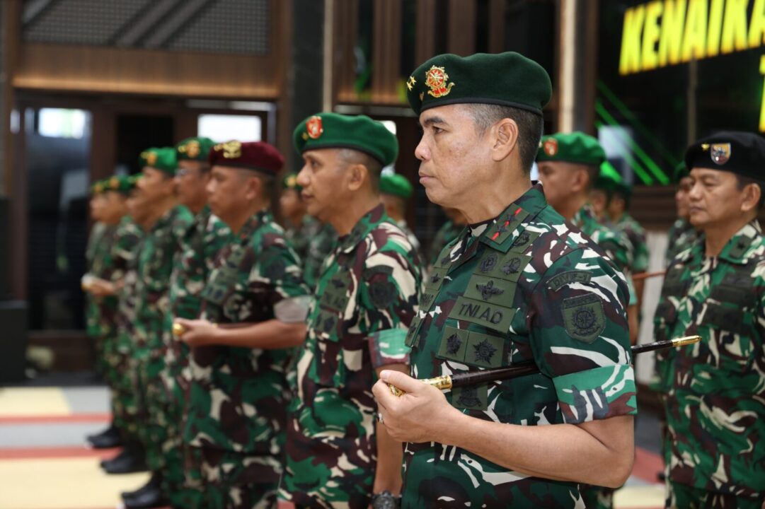 Kenaikan Pangkat 28 Pati, Kasad Tekankan Amanah dan Profesionalisme