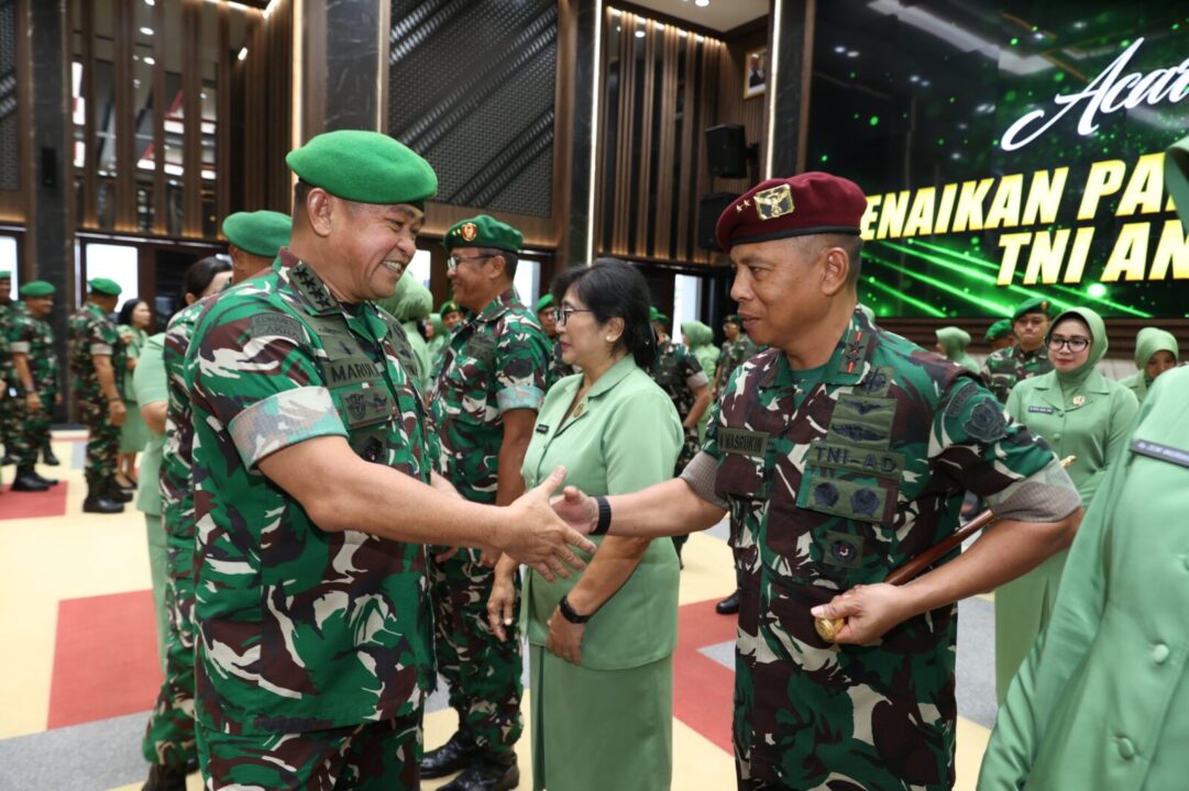 Kenaikan Pangkat 28 Pati, Kasad Tekankan Amanah dan Profesionalisme