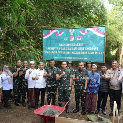 Dukung Akses dan Kesejahteraan Rakyat, TNI AD Luncurkan Program Jembatan dan Gentengisasi