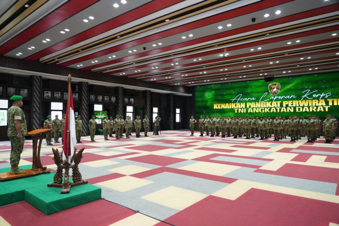 47 Pati TNI AD Naik Pangkat, Kasad Tekankan Kepemimpinan dan Adaptasi