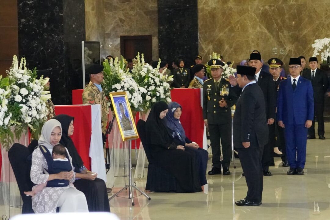 Kasad Pimpin Pelepasan Tiga Jenazah Prajurit TNI Satgas UNIFIL