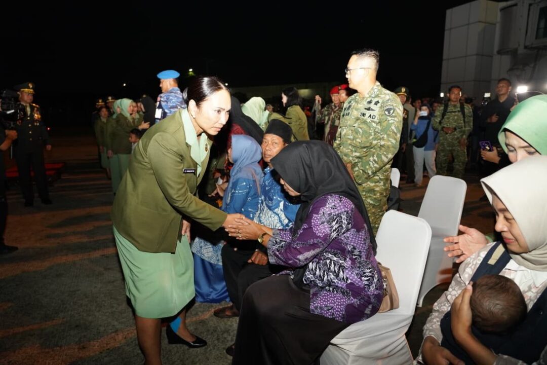 Kasad Pimpin Pelepasan Tiga Jenazah Prajurit TNI Satgas UNIFIL