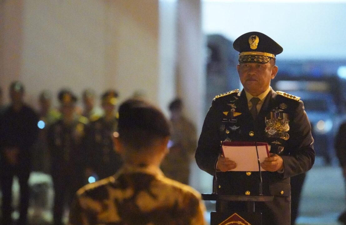 Kasad Pimpin Pelepasan Tiga Jenazah Prajurit TNI Satgas UNIFIL