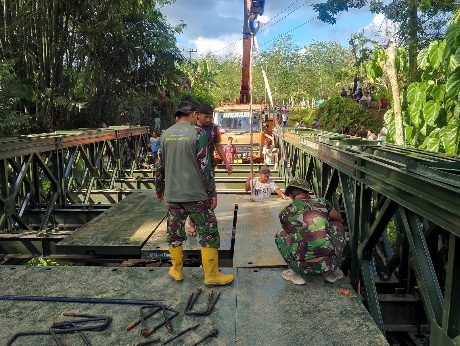 Jembatan Dolok Maraja Rampung, Aktivitas dan Mobilitas Warga Pulih