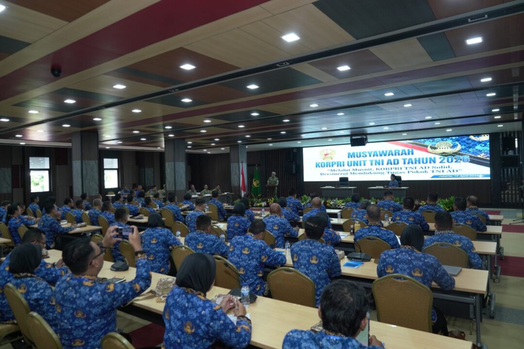 Musyawarah DPK KORPRI Unit TNI AD, Momentum Perkuat Soliditas dan Kinerja ASN