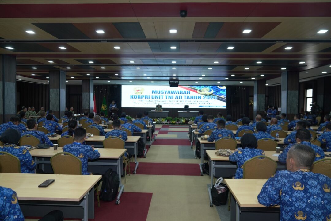 Musyawarah DPK KORPRI Unit TNI AD, Momentum Perkuat Soliditas dan Kinerja ASN