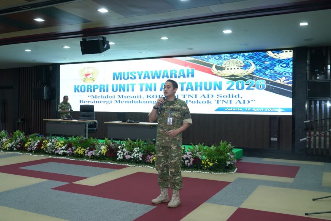 Musyawarah DPK KORPRI Unit TNI AD, Momentum Perkuat Soliditas dan Kinerja ASN