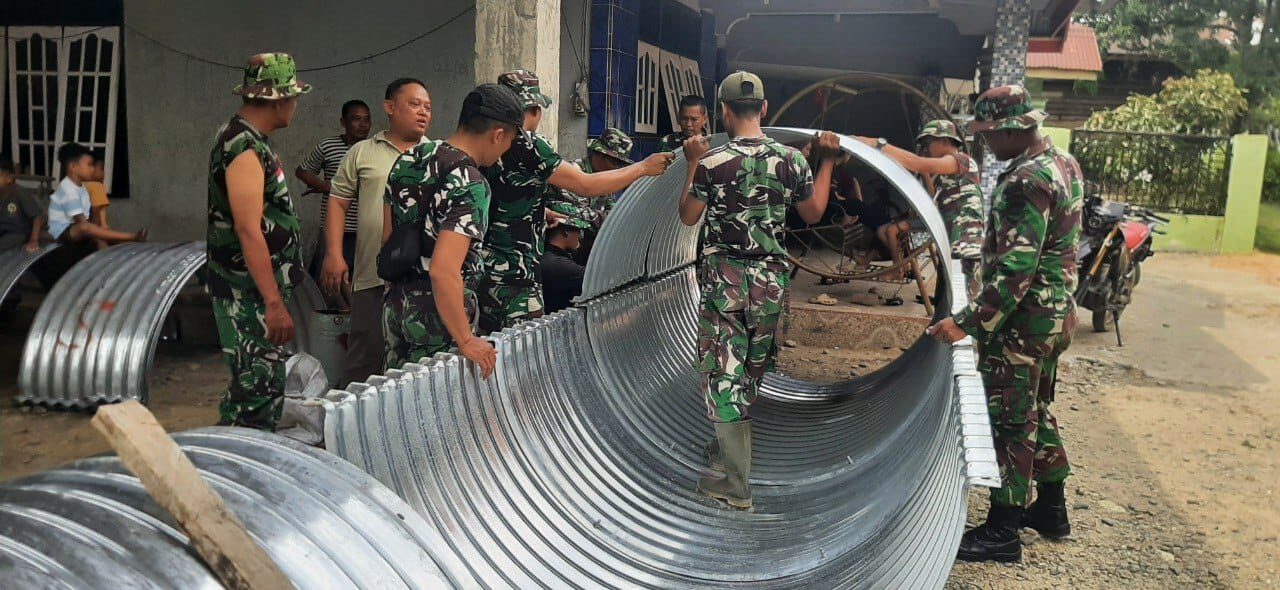 Jembatan Armco Wampu Rampung, Akses dan Aktivitas Warga Kembali Lancar