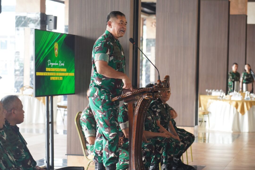 Bekali Calon Danyon dan Danki, Kasad: Selesaikan Tugas dengan Kinerja Terbaik