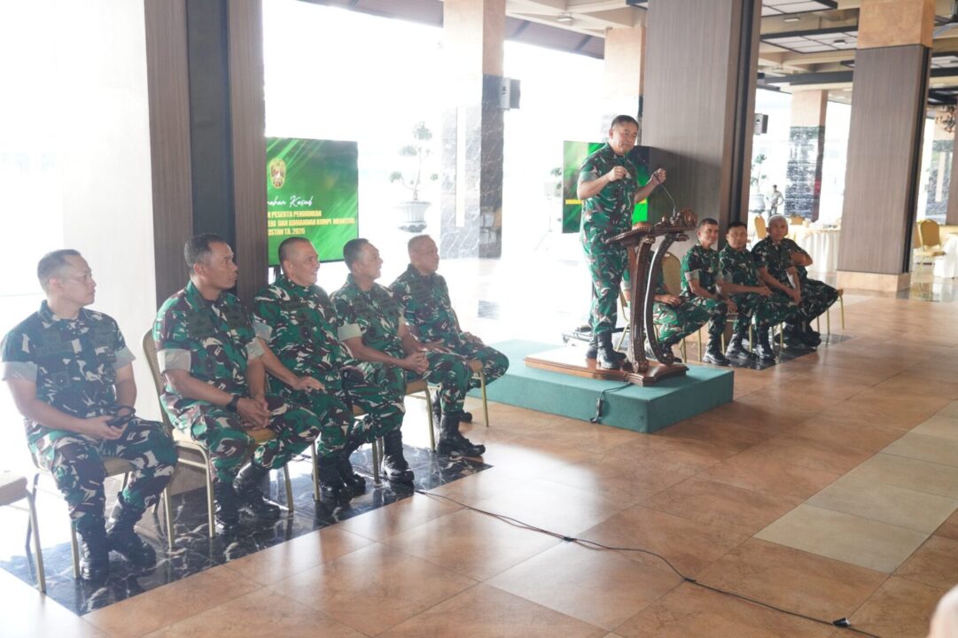 Bekali Calon Danyon dan Danki, Kasad: Selesaikan Tugas dengan Kinerja Terbaik