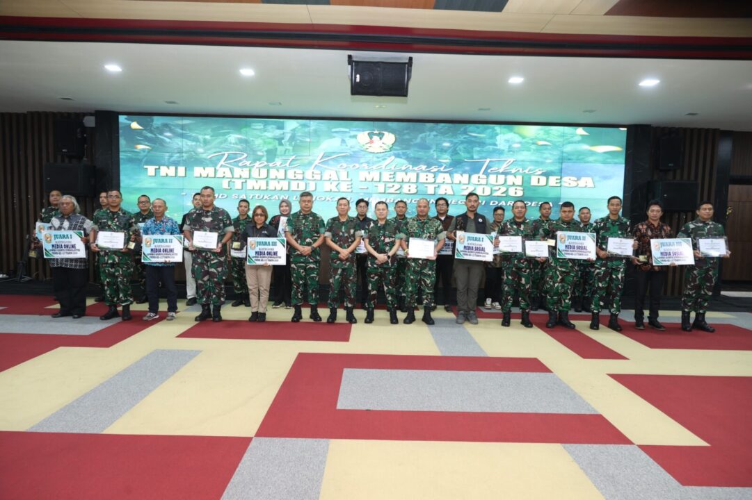 Rakornis TMMD ke-128 Mantapkan Sinergi, Pastikan Kesiapan Pelaksanaan di 47 Daerah