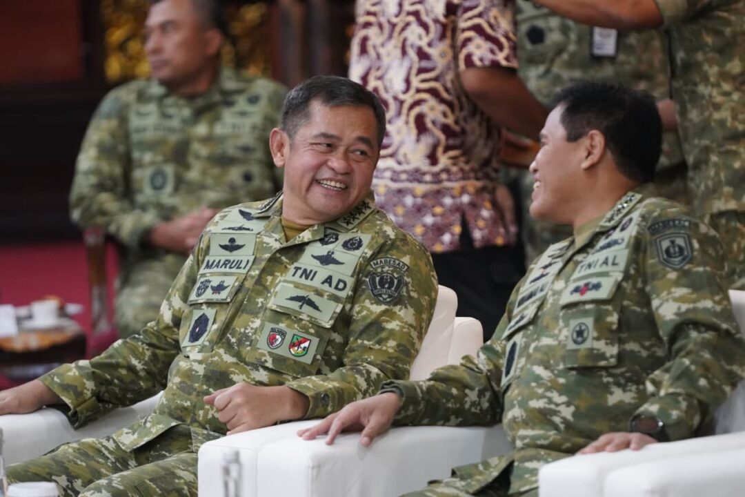 Perkuat Sinergi Pertahanan Negara, Kasad Hadiri Pertemuan Purnawirawan