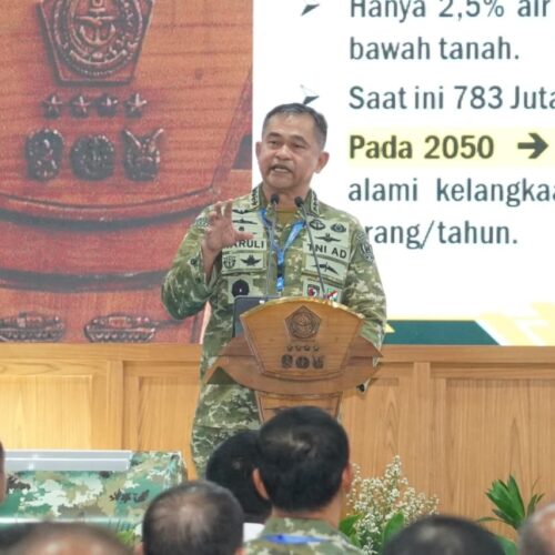 Dari Air Bersih hingga Jembatan, Kasad Ungkap Capaian Program TNI AD di Apel Dansat