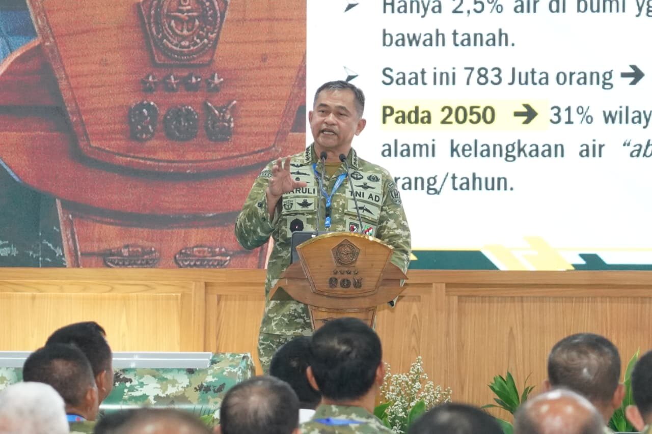 Dari Air Bersih hingga Jembatan, Kasad Ungkap Capaian Program TNI AD di Apel Dansat