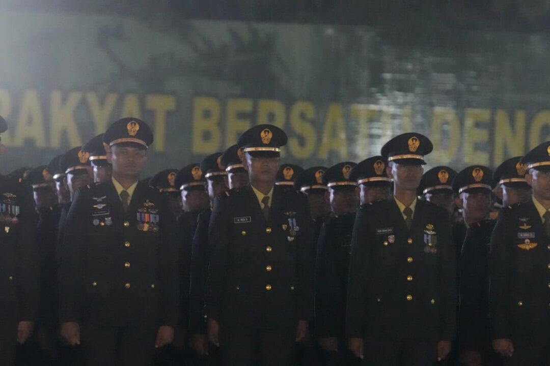 Dibawah Guyuran Hujan, Kasad Lantik 1.202 Perwira Remaja Diktukpa TNI AD Gelombang I TA 2026