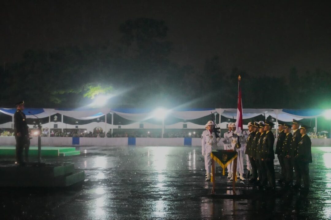 Dibawah Guyuran Hujan, Kasad Lantik 1.202 Perwira Remaja Diktukpa TNI AD Gelombang I TA 2026