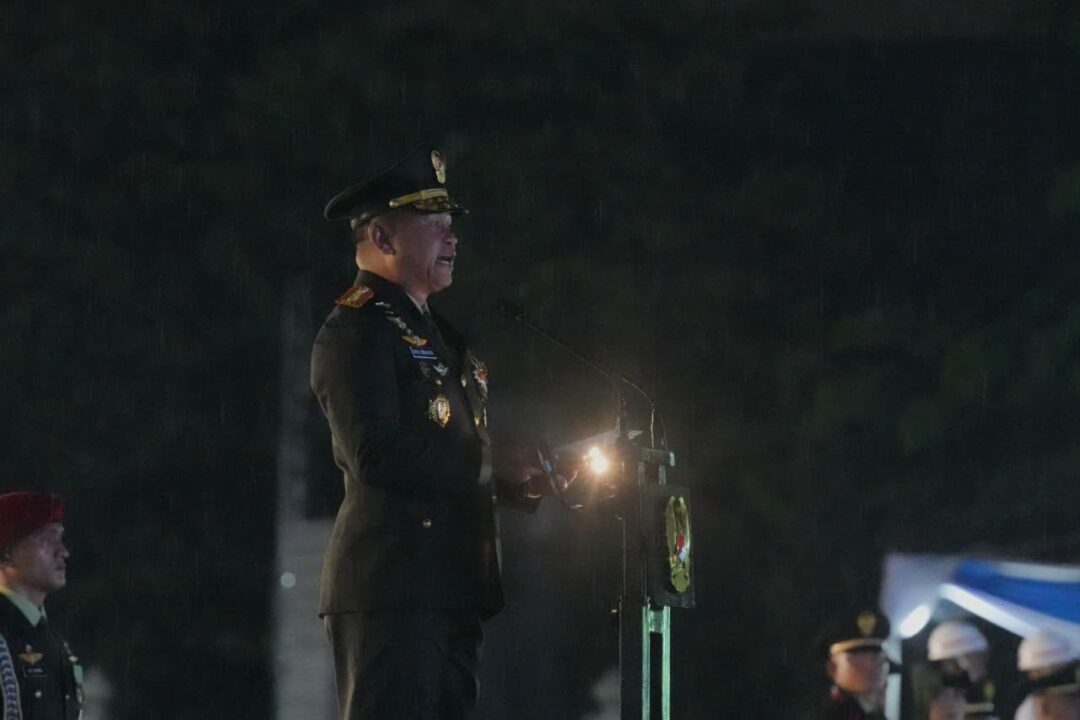 Dibawah Guyuran Hujan, Kasad Lantik 1.202 Perwira Remaja Diktukpa TNI AD Gelombang I TA 2026