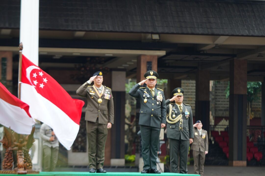 Perkuat Stabilitas Kawasan, Kasad Terima Kunjungan Kasad Singapura