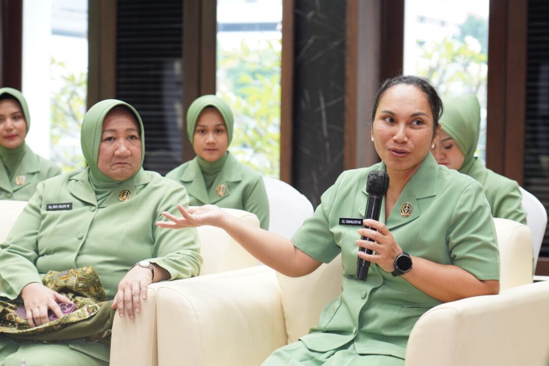 Jelang HUT ke-80 Persit KCK, Kasad Terima Ketum Persit dan Para Kader Berprestasi