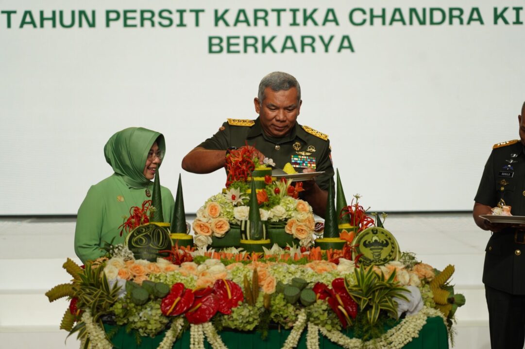 Peringati Usia ke 80, Persit Kartika Chandra Kirana Mantapkan Pengabdian Dalam Berkarya