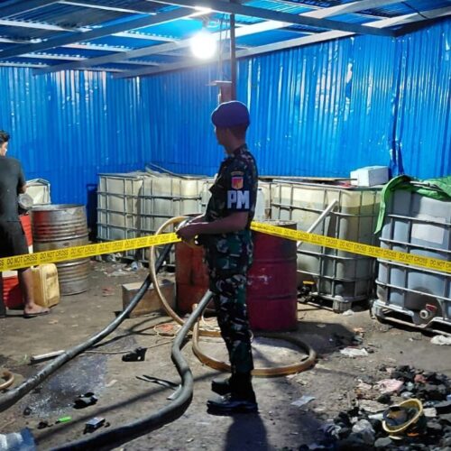 Pomdam XIII/Merdeka Gagalkan Dugaan Penyalahgunaan 4,7 Ton BBM Subsidi