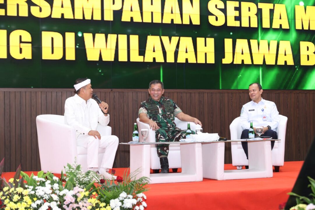 TNI AD dan Pemprov Jabar Satukan Langkah Atasi Sampah dan Antisipasi Kemarau Panjang