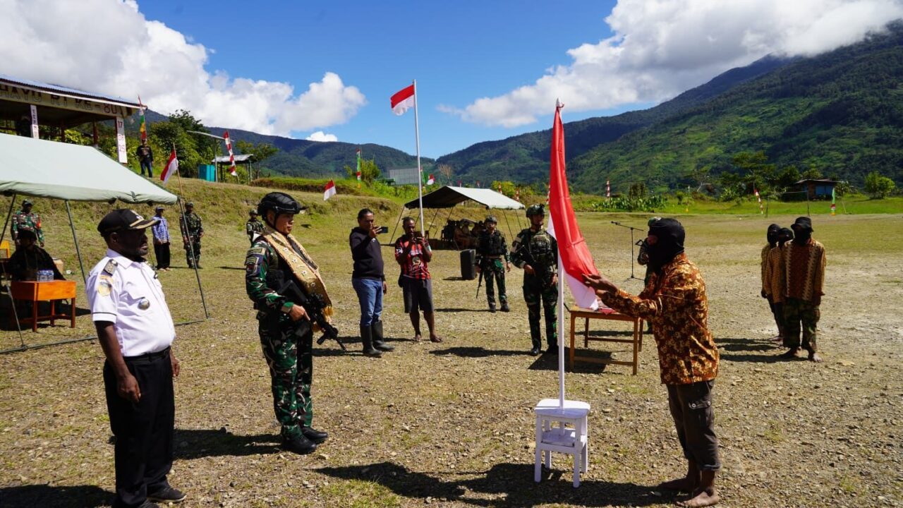 Delapan Anggota OPM Kodap XV/Ngalum Kupel Memilih Jalan Damai, Kiwirok Menorehkan Harapan Baru bagi Papua