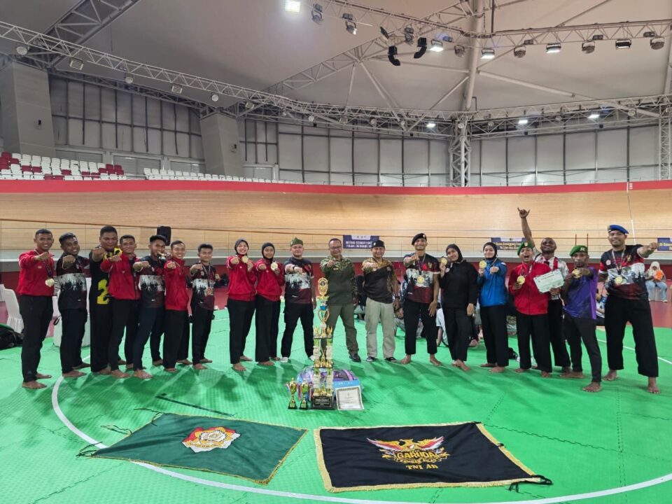 Kontingen Garuda TNI AD Dominasi Kasau Cup 2026, Raih Juara Umum I dan III