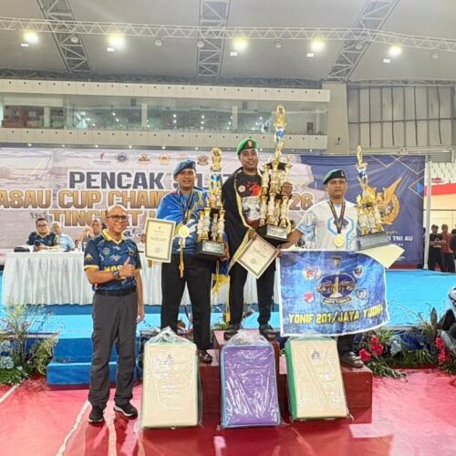 Kontingen Garuda TNI AD Dominasi Kasau Cup 2026, Raih Juara Umum I dan III