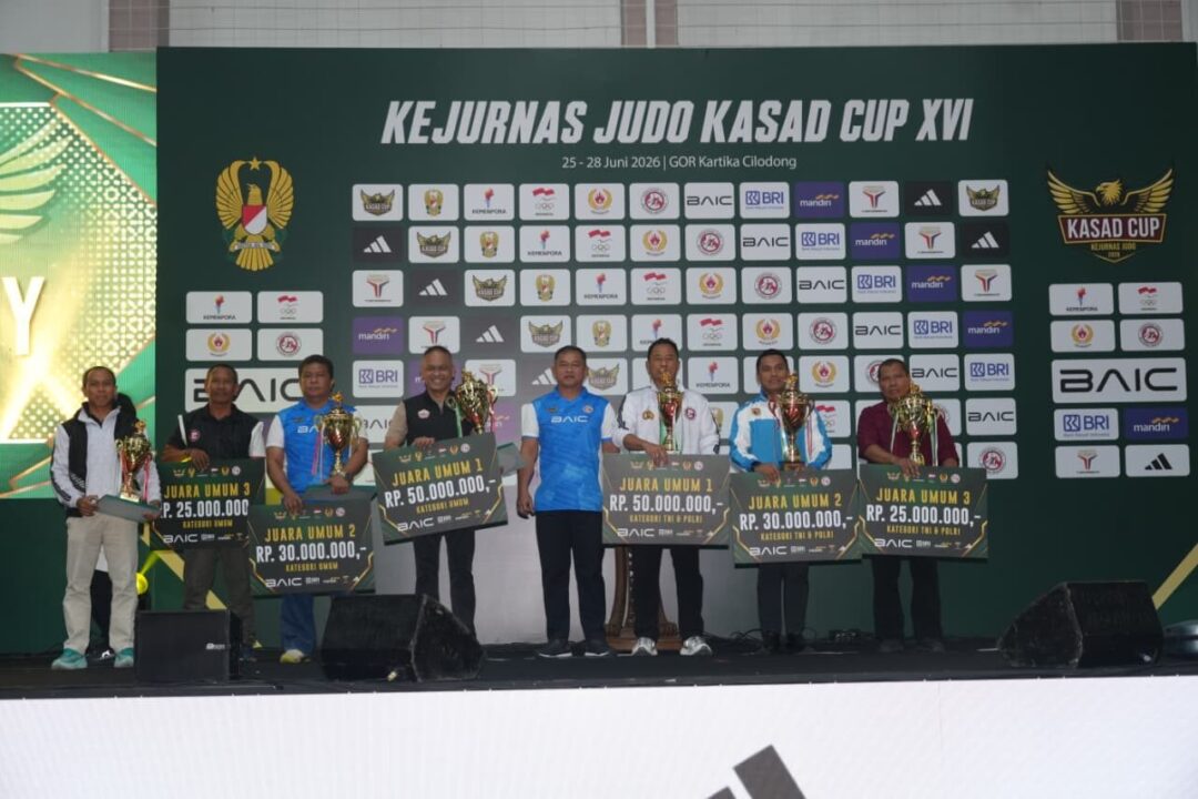 Kasad: Kejurnas Judo Piala Kasad XVI 2026 Pecahkan Rekor Jumlah Peserta